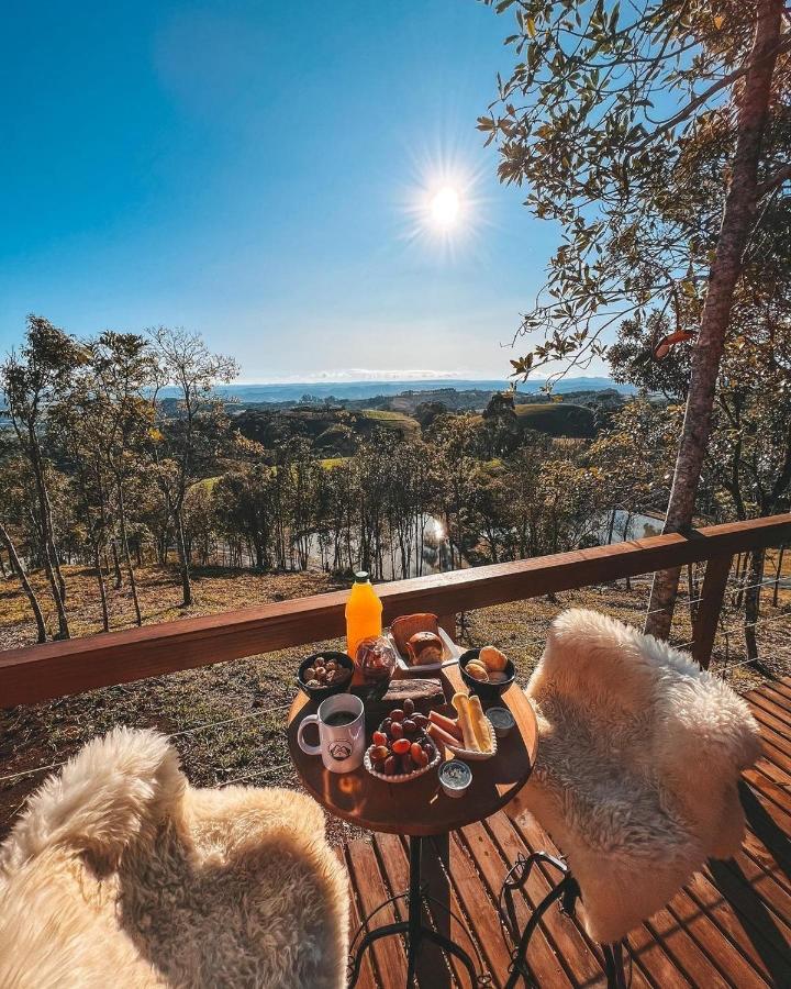 Cabana Pé do Costão - Cabana Romântica com Hidro, Lareira e Lagos Vila Bom Retiro  Exterior foto